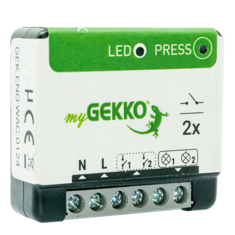 Aktor | 2x1,15kW | Unterputz | EnOcean