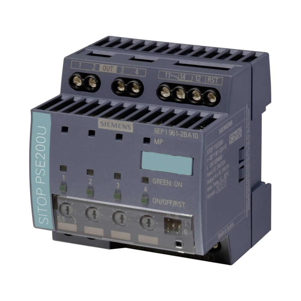 SITOP Selektivitätsmodul PSE200U | 24VDC/4x0,5-3A | REG 4 TE