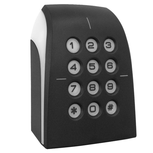Lesegerät | RFID | Tastenfeld | Aufputz | RS485 | Schwarz