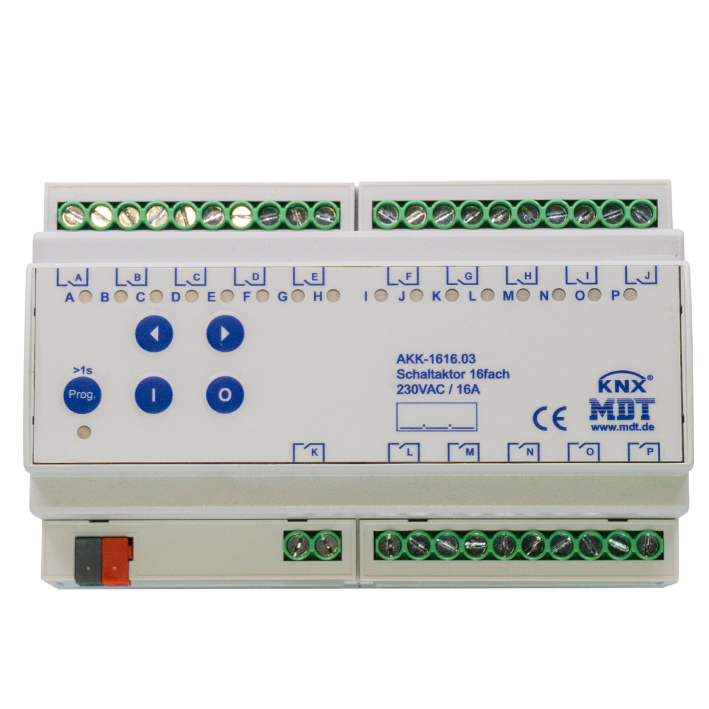 Aktor | 16fach | REG 8 TE | KNX
