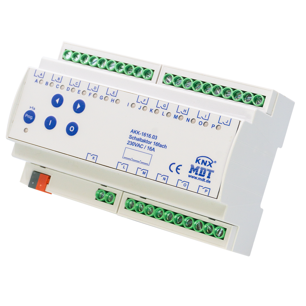 Aktor | 16fach | REG 8 TE | KNX