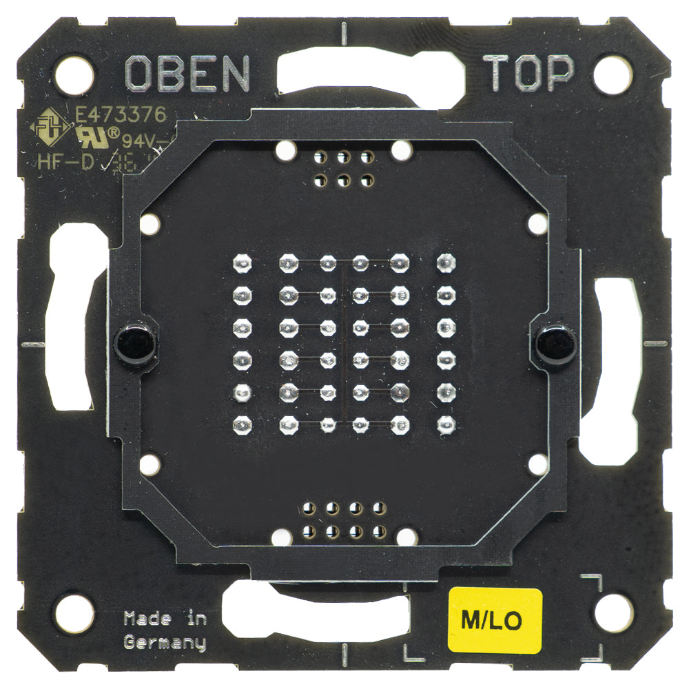 Zusatztaster für KNX Busankoppler | 4fach | 55x55mm | Unterputz