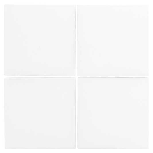 Set vier Wippen quadratisch 40x40 mm für Taster | 8fach | weiß