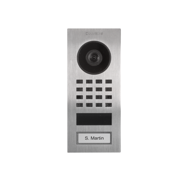 DoorBird Außensprechstelle D1101V | 1 Taste | Aufputz | RJ45