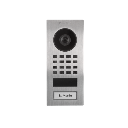 DoorBird Außensprechstelle D1101V | 1 Taste | Aufputz | RJ45