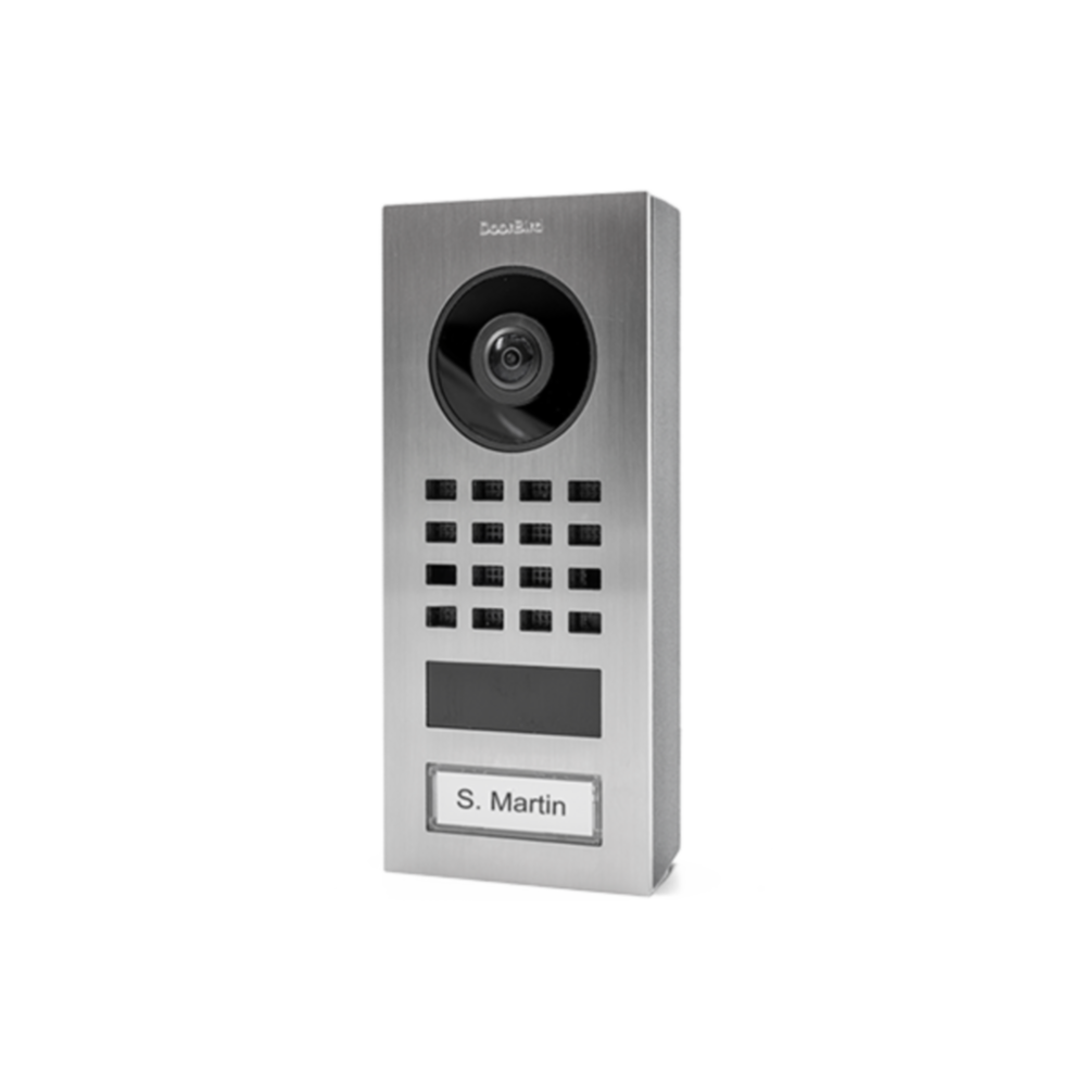 DoorBird Außensprechstelle D1101V | 1 Taste | Aufputz | RJ45