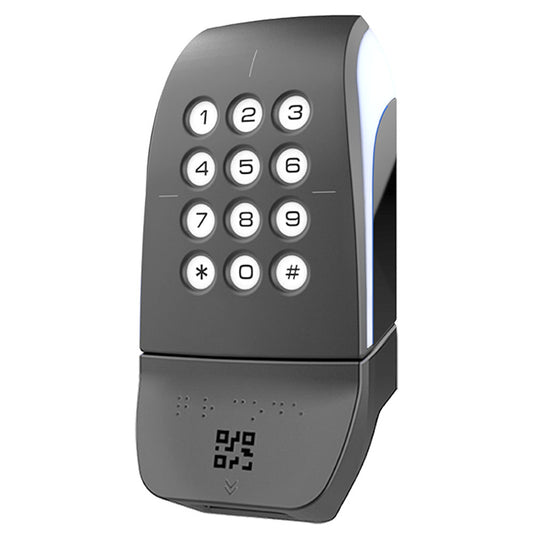 Lesegerät | RFID | Tastenfeld | QR | Aufputz | RS485 | Schwarz