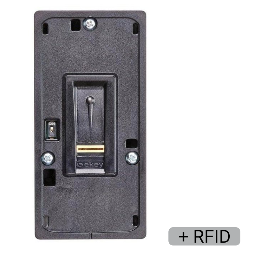 Lesegerät | Fingerabdruck & RFID | Unterputz (Tür) | RS485 | Schwarz
