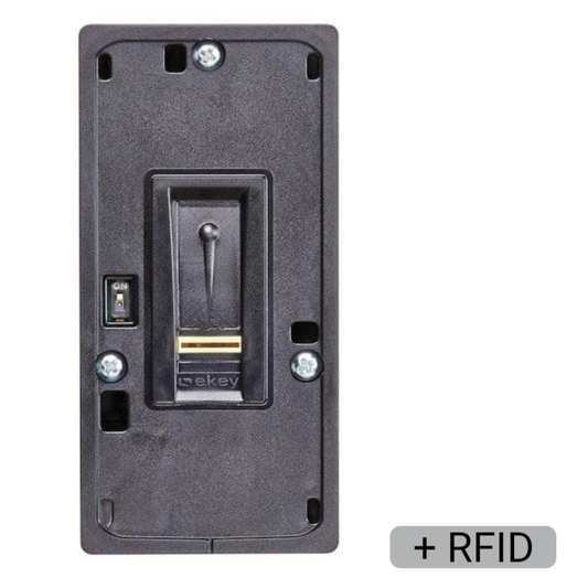Lesegerät | Fingerabdruck & RFID | Unterputz (Tür) | RS485 | Schwarz