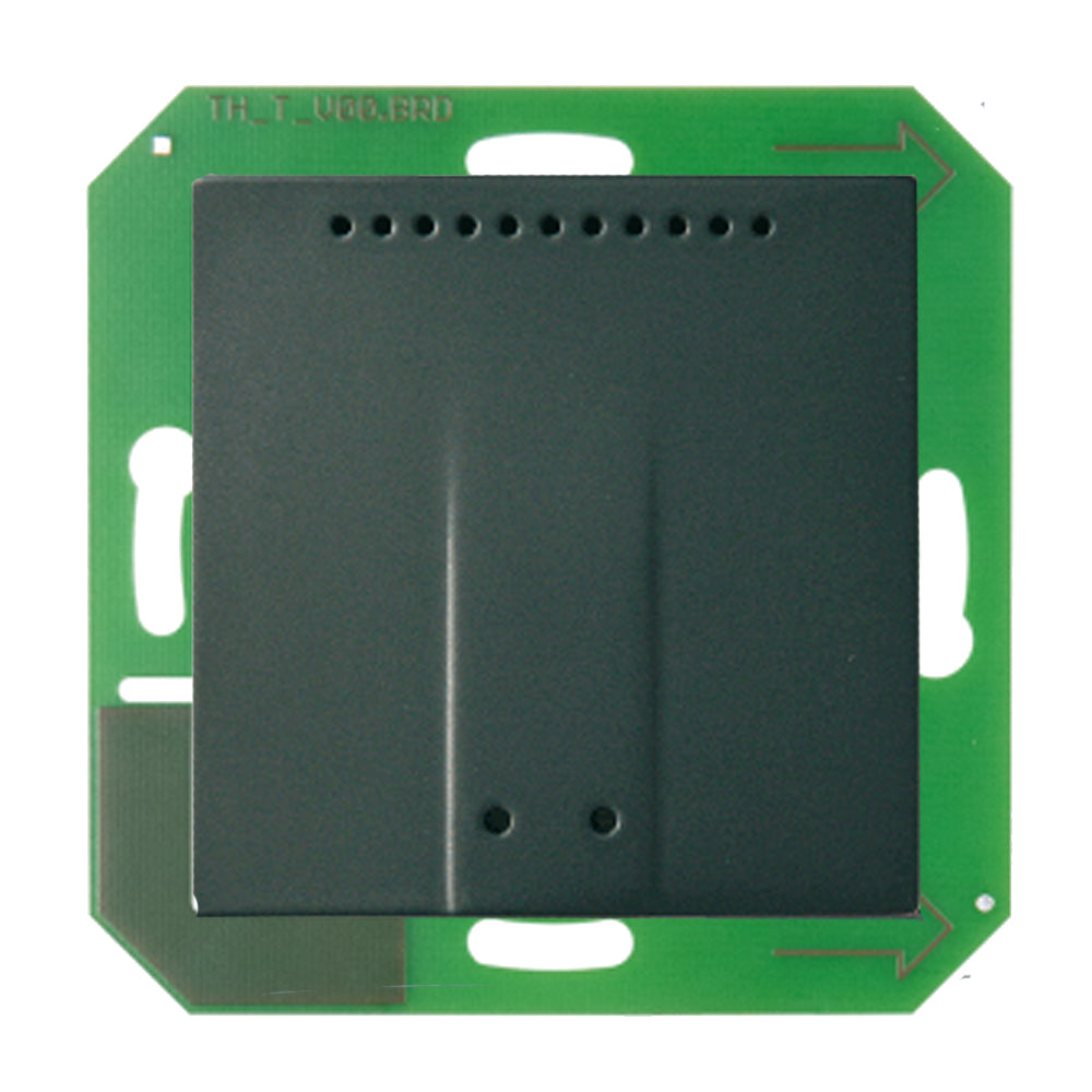 Sensor | °C | r.F. | Unterputz | An KNX Taster Interface | Anthrazit