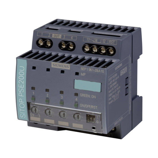 SITOP Selektivitätsmodul PSE200U | 24VDC/4x0,5-3A | REG 4 TE