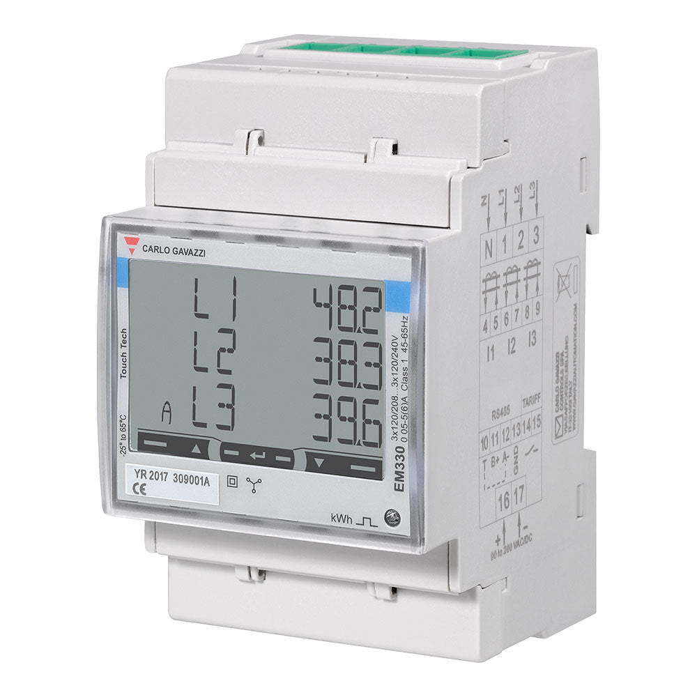 Energiezähler | 3 Phasen | 5A | REG 3 TE | CT-Anschluss | Modbus